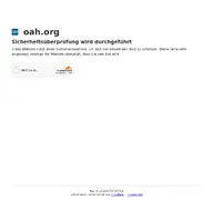 Kleine Seitenvorschau von oah.org