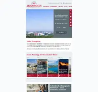 Kleine Seitenvorschau von jaich-reisen.de