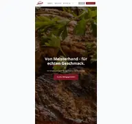 Kleine Seitenvorschau von meindl-metzgerei.de