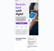 Kleine Seitenvorschau von deutschland-zahlt-digital.de