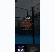 Kleine Seitenvorschau von padel-ostfriesland.de