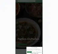 Kleine Seitenvorschau von pizza-portico.de