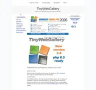 Kleine Seitenvorschau von tinywebgallery.com