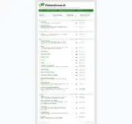 Kleine Seitenvorschau von palmenforum.de