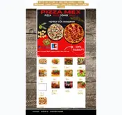 Kleine Seitenvorschau von pizzamex.de