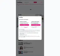 Kleine Seitenvorschau von nachrichten.t-online.de