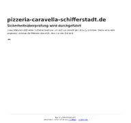 Kleine Seitenvorschau von pizzeria-caravella-schifferstadt.de