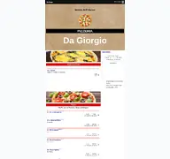 Kleine Seitenvorschau von pizzeria-dagiorgio.de