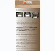 Kleine Seitenvorschau von schamotte-deutschland.de