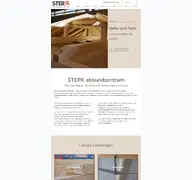 Kleine Seitenvorschau von sterk-abbundzentrum.de
