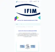 Kleine Seitenvorschau von ifim.uni-paderborn.de