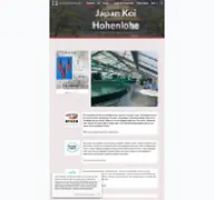 Kleine Seitenvorschau von japankoihohenlohe.de