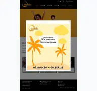 Kleine Seitenvorschau von pasion-tanz.de