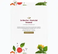 Kleine Seitenvorschau von pizzeria-zur-alten-post.de