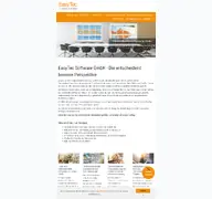 Kleine Seitenvorschau von easytec-software.de