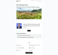 Kleine Seitenvorschau von jaunde.diplo.de