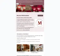 Kleine Seitenvorschau von museumwolfenbuettel.de