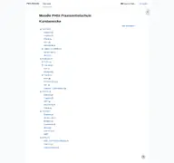 Kleine Seitenvorschau von moodle.pms.phst.at