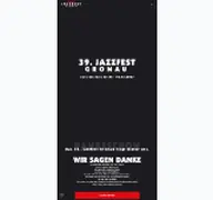 Kleine Seitenvorschau von jazzfest.de
