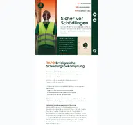 Kleine Seitenvorschau von tapo-schaedlingsbekaempfung.de