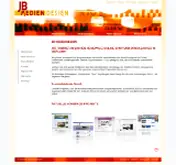 Kleine Seitenvorschau von jb-mediendesign.de