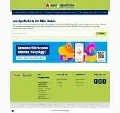 Kleine Seitenvorschau von easyapotheken.de