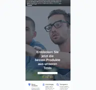 Kleine Seitenvorschau von expertentesten.de