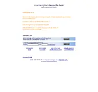 Kleine Seitenvorschau von studienplatztausch.de