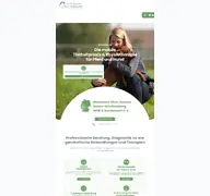 Kleine Seitenvorschau von tierheilpraxis-pfundskerle.de
