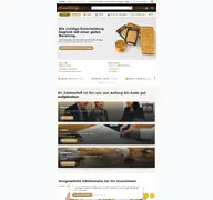 Kleine Seitenvorschau von goldvorsorge.at