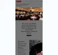 Kleine Seitenvorschau von restaurant-brook.de