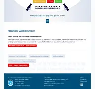 Kleine Seitenvorschau von tierheim-elmshorn.de