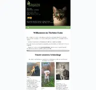 Kleine Seitenvorschau von tierheim-eutin.de