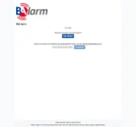 Kleine Seitenvorschau von ba-larm.de