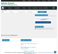 Kleine Seitenvorschau von jena-sport.de