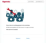 Kleine Seitenvorschau von wartung.agenda-software.de