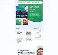 Kleine Seitenvorschau von deutsche-krebsstiftung.de