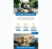 Kleine Seitenvorschau von ebikes-lippe.de