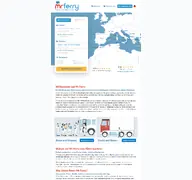 Kleine Seitenvorschau von misterferry.de