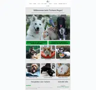 Kleine Seitenvorschau von tierheim-regen.de