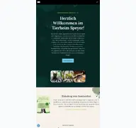 Kleine Seitenvorschau von tierheim-speyer.de