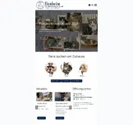 Kleine Seitenvorschau von tierheim-tecklenburger-land.de