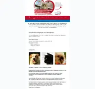 Kleine Seitenvorschau von tierheim-weiden.de