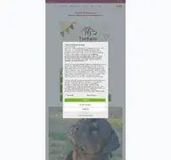 Kleine Seitenvorschau von tierheim-witten.de