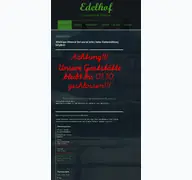 Kleine Seitenvorschau von edelhof-aue.de