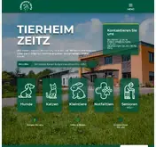 Kleine Seitenvorschau von tierheim-zeitz.de