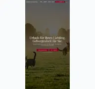 Kleine Seitenvorschau von tierhotel-rhein-main.de