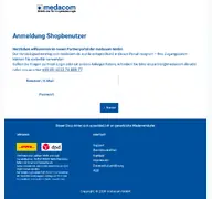 Kleine Seitenvorschau von partner.medacom.de