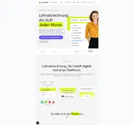 Kleine Seitenvorschau von cleverlohn.de