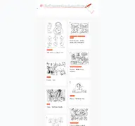 Kleine Seitenvorschau von illustratorenfuerfluechtlinge.de